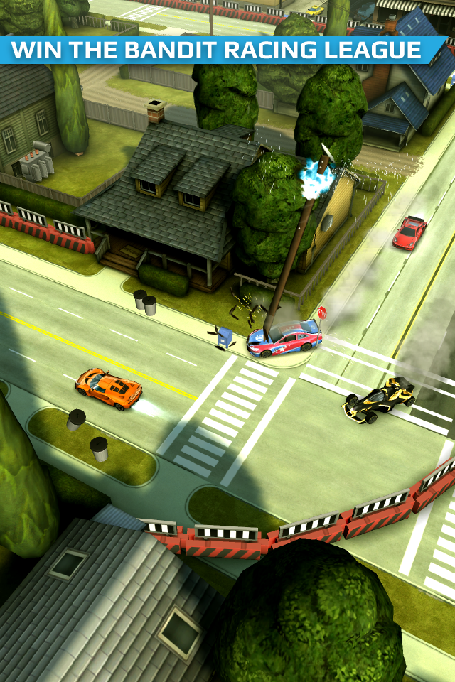 Android application Smash Bandits Racing screenshort