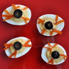 Deviled Egg Eyeballs