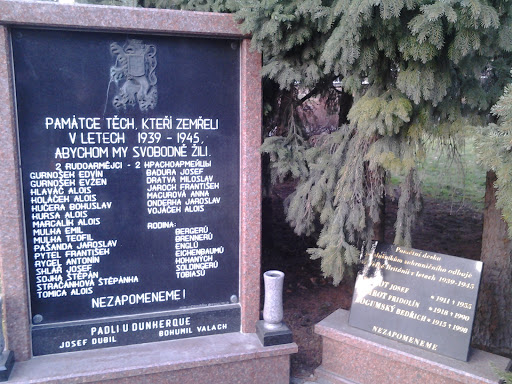 Rychvald - Pamětní deska - Memorial