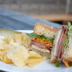 Ham and Sweet Potato Sandwich
