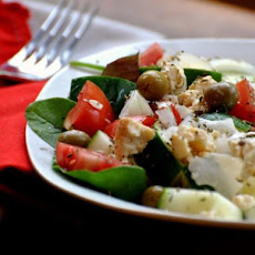 Greek Salad W/Feta and Olives