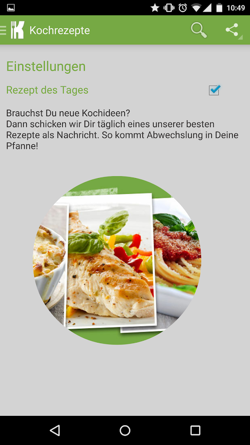Rezepte auf (Kochrezepte)