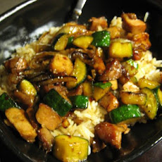 Stir- Fried Zucchini & Onions