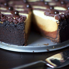 Cappuccino Fudge Cheesecake