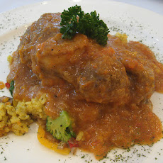 Osso Buco Con Salsa Di Funghi