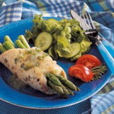 Chicken and Asparagus Bundles
