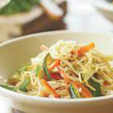 Creamy Spaghetti Primavera