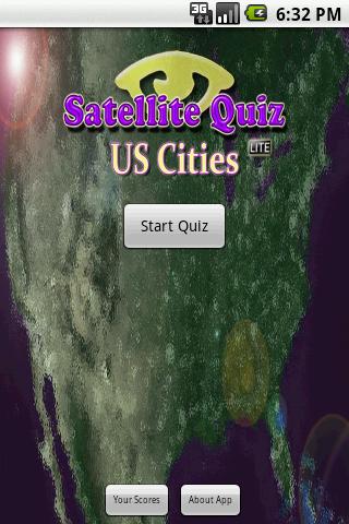Satellite Quiz: US Cities Lite