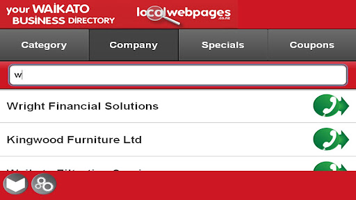 Localwebpages Mobile App