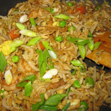 Shrimp and Egg Fried Rice With Napa Cabbage - Tyler Florence