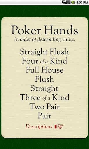 Poker Hands