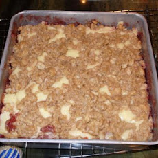 Raspberry-Cheese Cookie Bars