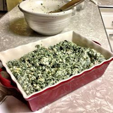 Amazing Spinach Artichoke Casserole
