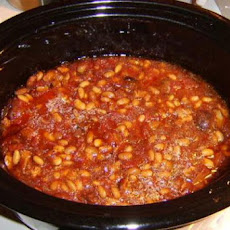 Crock Pot Pork and Beans