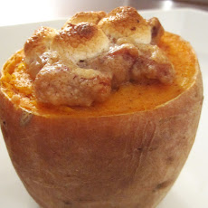 Inside-Out Sweet Potato Casserole