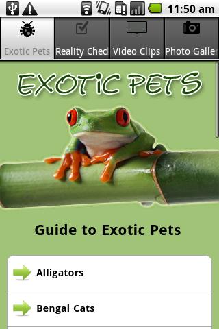 免費下載生活APP|Exotic Pets app開箱文|APP開箱王