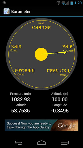 Weather Barometer