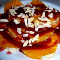 Chilled Oranges With Curacao