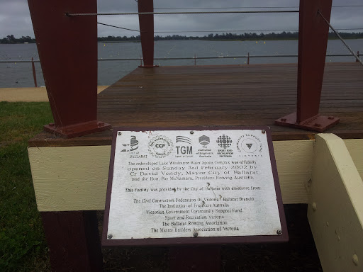 Water Sports Complex Plaque