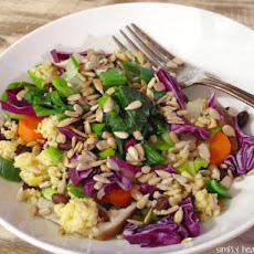 Gingered Millet With Japanese Veggies