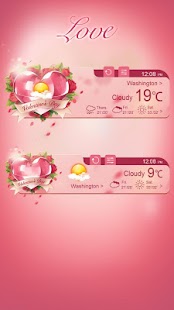 How to install Love GO Weather Widget Theme lastet apk for laptop