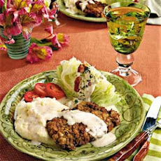 Iceberg Lettuce Wedges with Blue Cheese Dressing