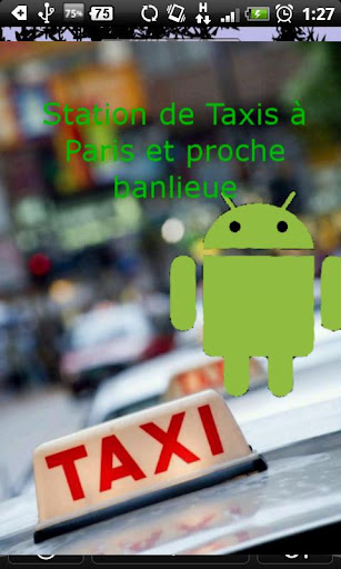 Stations Taxi a Paris et Banli