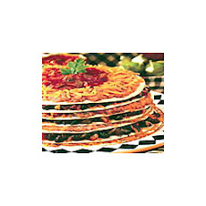 7-Layer Meatless Tortilla Pie