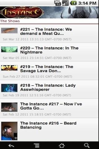 The Instance - Podcast App