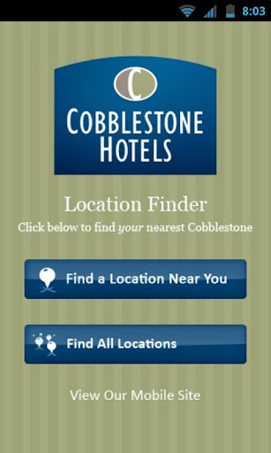 Find Your Cobblestone Hotel
