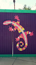 Lizard Mural