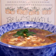 Turkey and Wensleydale Soup