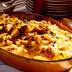 Hearty Tex-Mex Squash-Chicken Casserole
