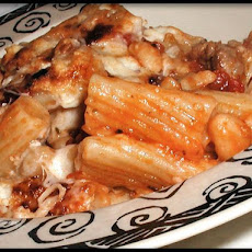 Baked Rigatoni & Sausage, Tuscan Style