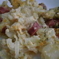Frank and Potato Bake