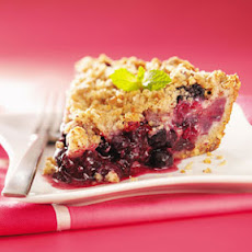 Triple-Berry Crumb Pie Recipe