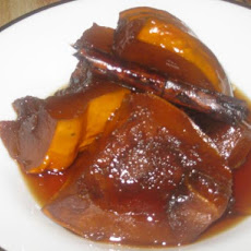 Cinnamon Brown Sugar Acorn Squash (Ayote En Miel)
