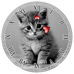 Kitty Clock Widget Apk