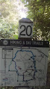 Highland Rec Trail Marker 20