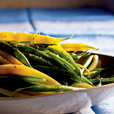 Herbed Green and Wax Beans