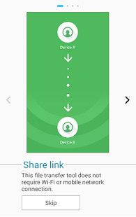 Share Link – File Transfer Screenshot