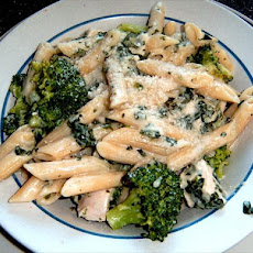 Even Easier Chicken Broccoli or Spinach Alfredo