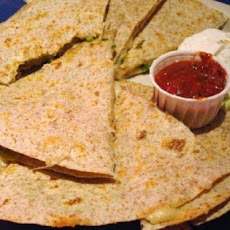Spicy Cheese & Mushroom Quesadillas
