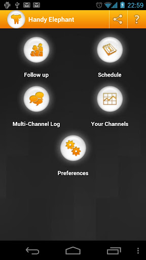 handy-elephant-personal-crm for android screenshot