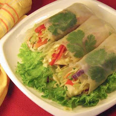 Cold Vegetarian Spring Rolls