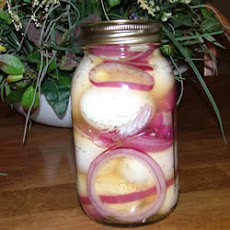 Garlic Pickled Eggs