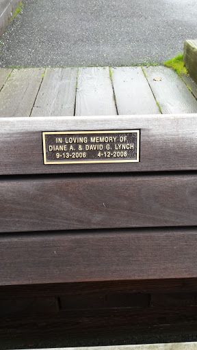 Diane and David Lynch Memorial Bench