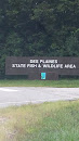 Des Plaines State Fish & Wildlife Area Entrance