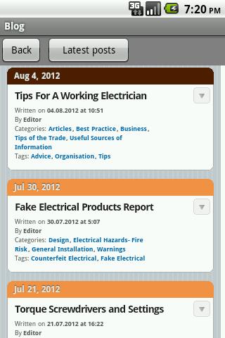 【免費社交App】Electrician's Blog-APP點子