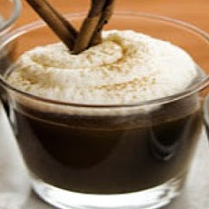Mexican Coffee Pudding with Kahlúa Whipped Cream